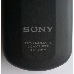 CONTROL REMOTO PARA TV/CABLE BOX  / SONY RM-Y114A